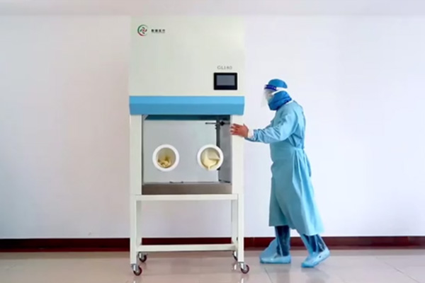 生物安全取樣臺咽拭子取樣全過程